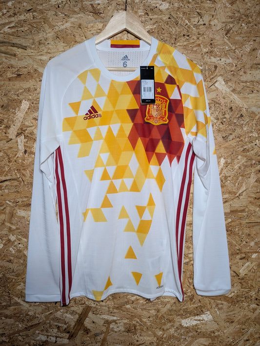 2016 Spain Away Long Sleeve Kitroom Issue, Size 6, BNWT