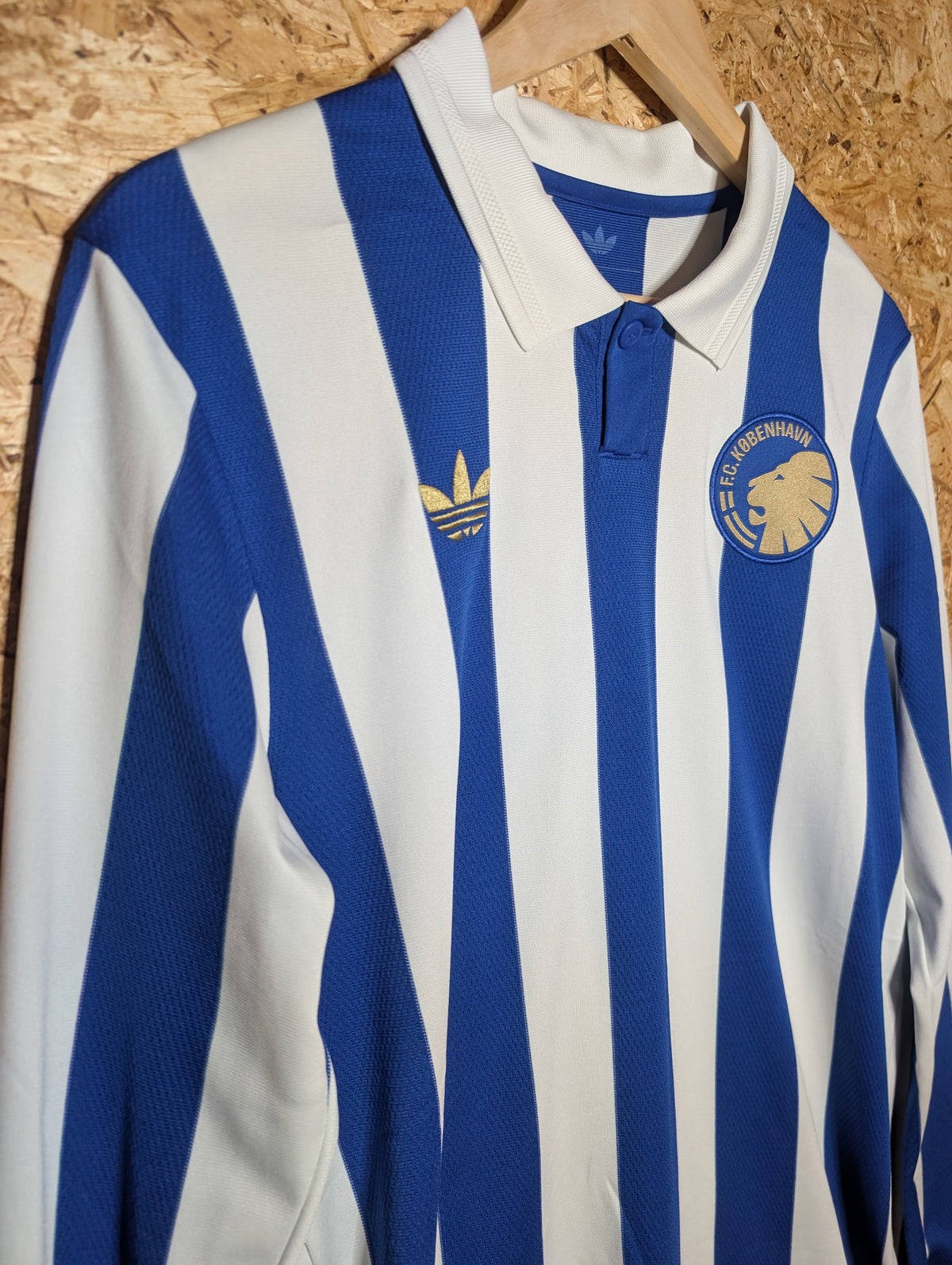 Authentic Copenhagen 2025 Adidas Long Sleeve Fourth Football Shirt (Image 3)