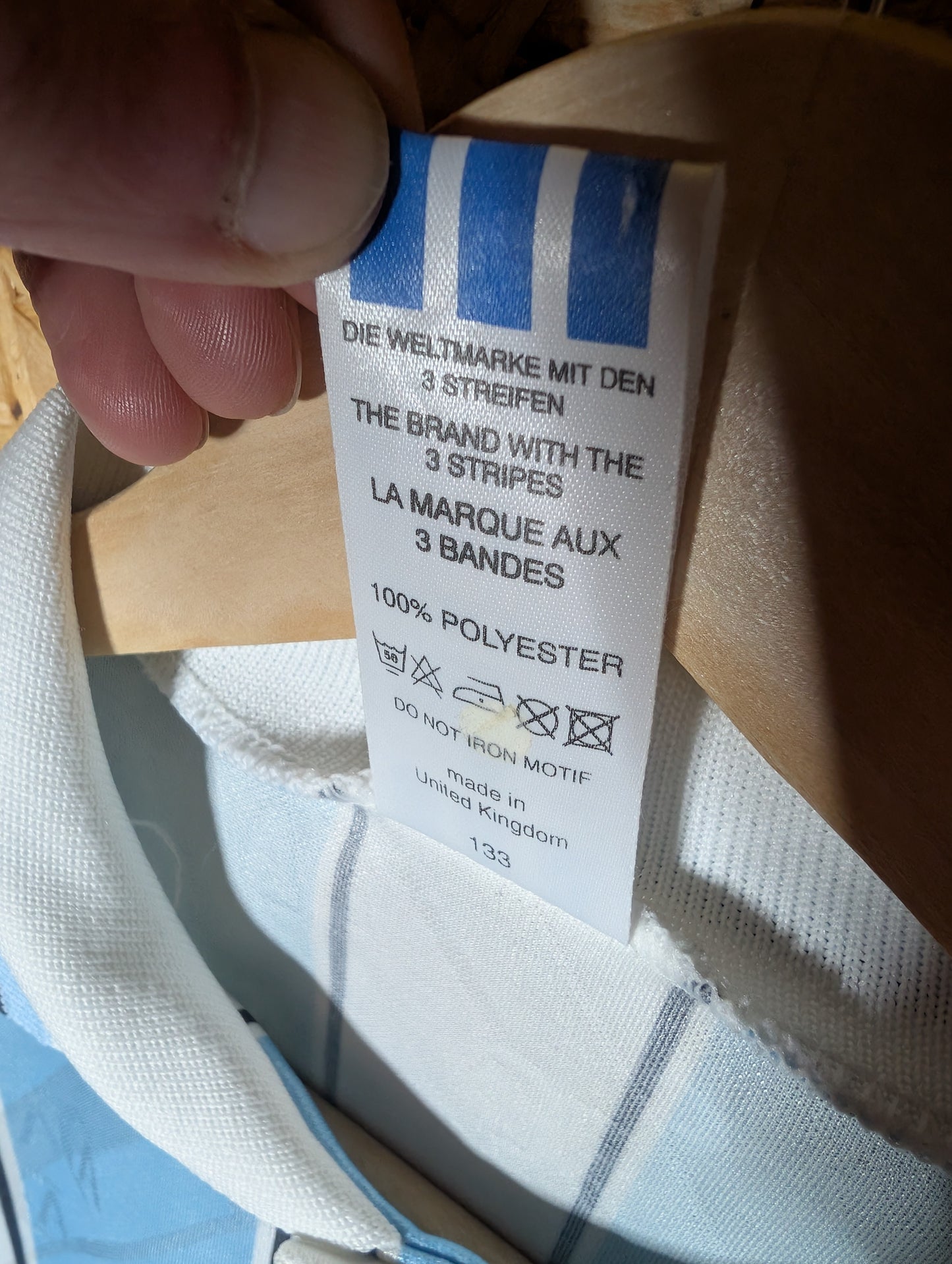 Authentic Argentina 1994 Adidas Banned Prototype Home Football Shirt (Image 6)