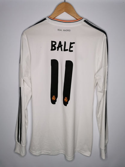 2013 Real Madrid Home Long Sleeve 'Bale 11', Medium