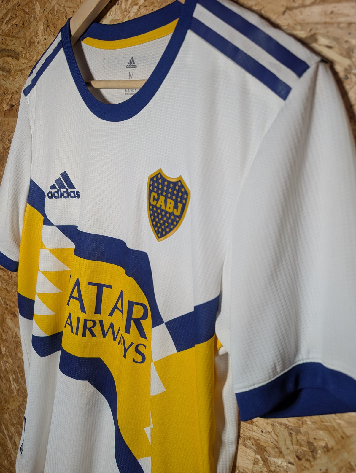 Boca Juniors 2020 Adidas Kitroom Issue Away Football Shirt, Medium (Image 4)