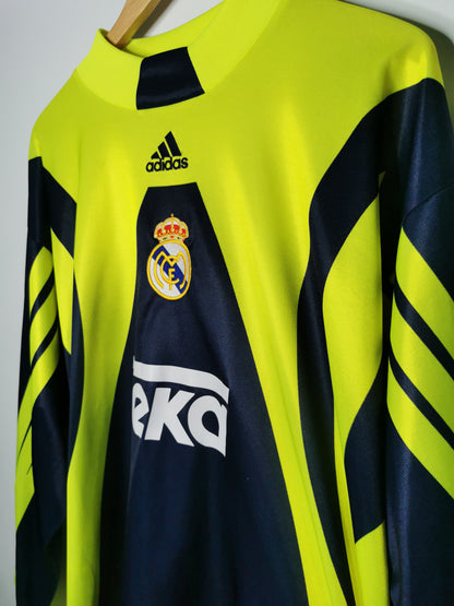 1999 Real Madrid Goalkeeper Long Sleeve 'Casillas 27', Large