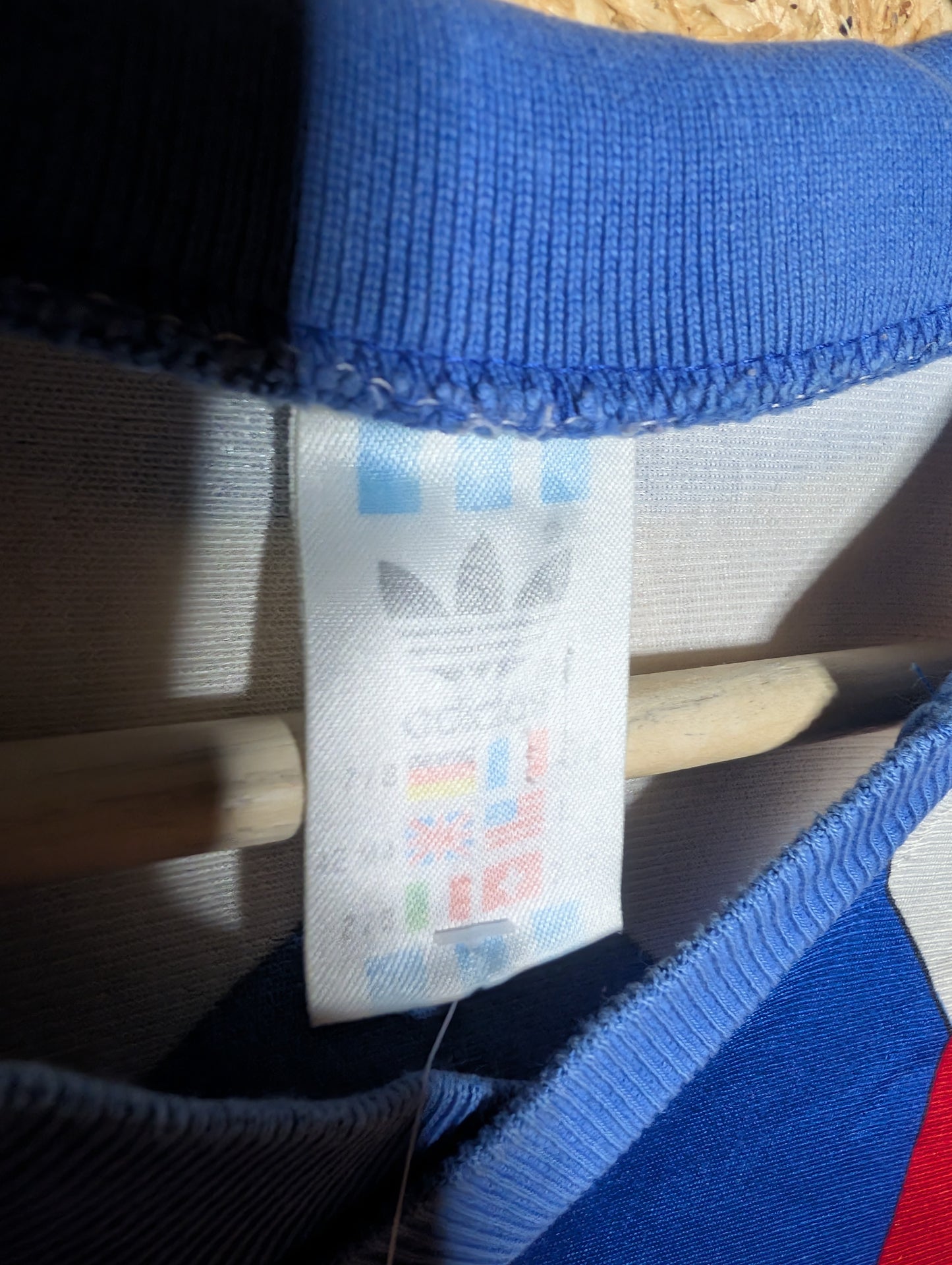 1990 France Home Long Sleeve, Large