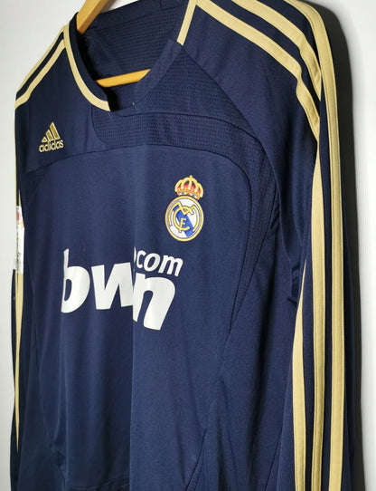 2007 Real Madrid Away Long Sleeve Match Worn 'v. Nistelrooy 17' vs Real Murcia