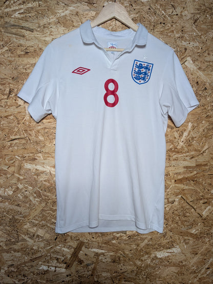 Authentic England 2010 Umbro Home 'Lampard 8' Authentic Football Shirt - Image 1