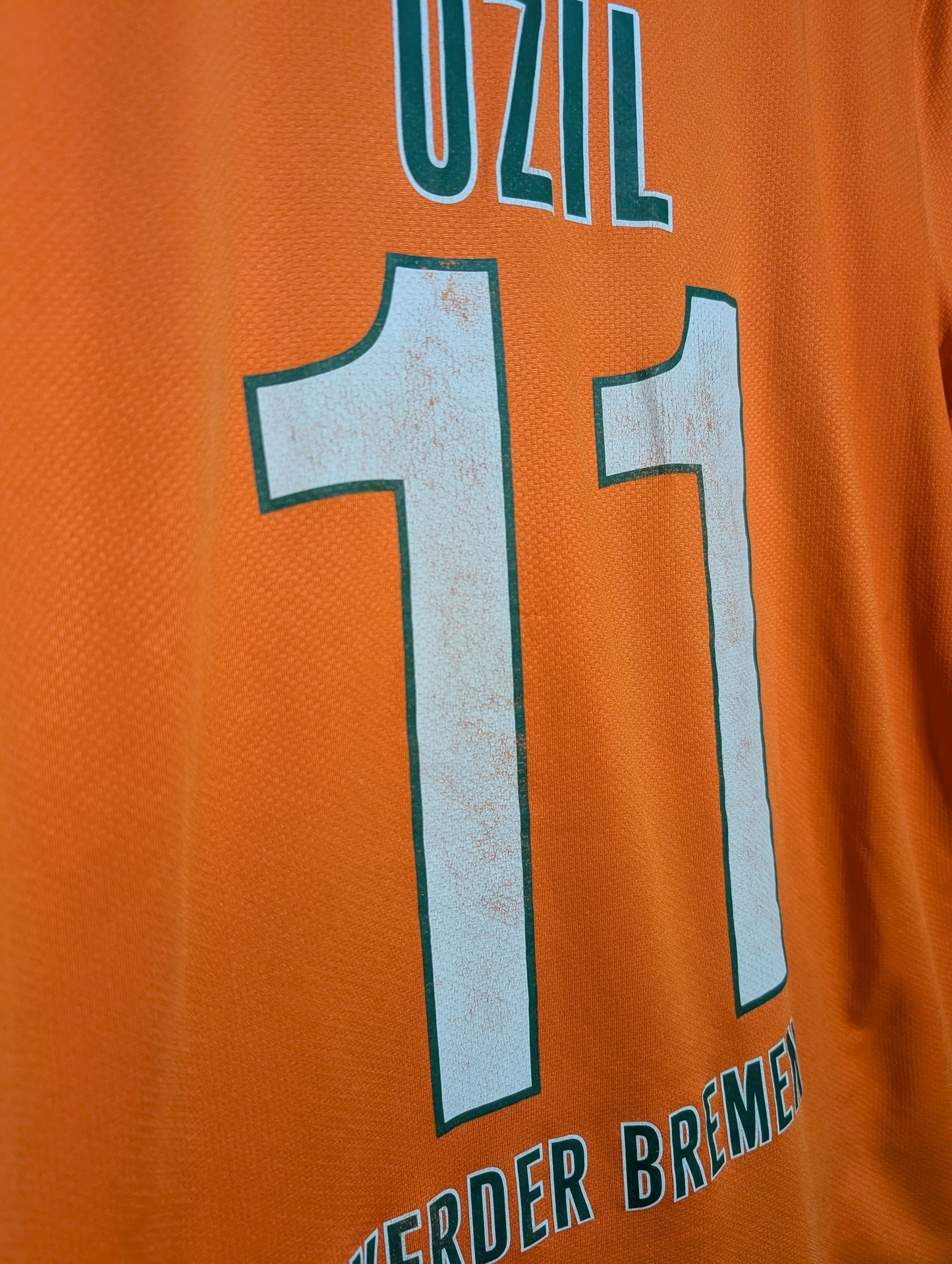 Authentic Werder Bremen 2009 Nike Away Football Shirt 'Özil 11' (Image 6)