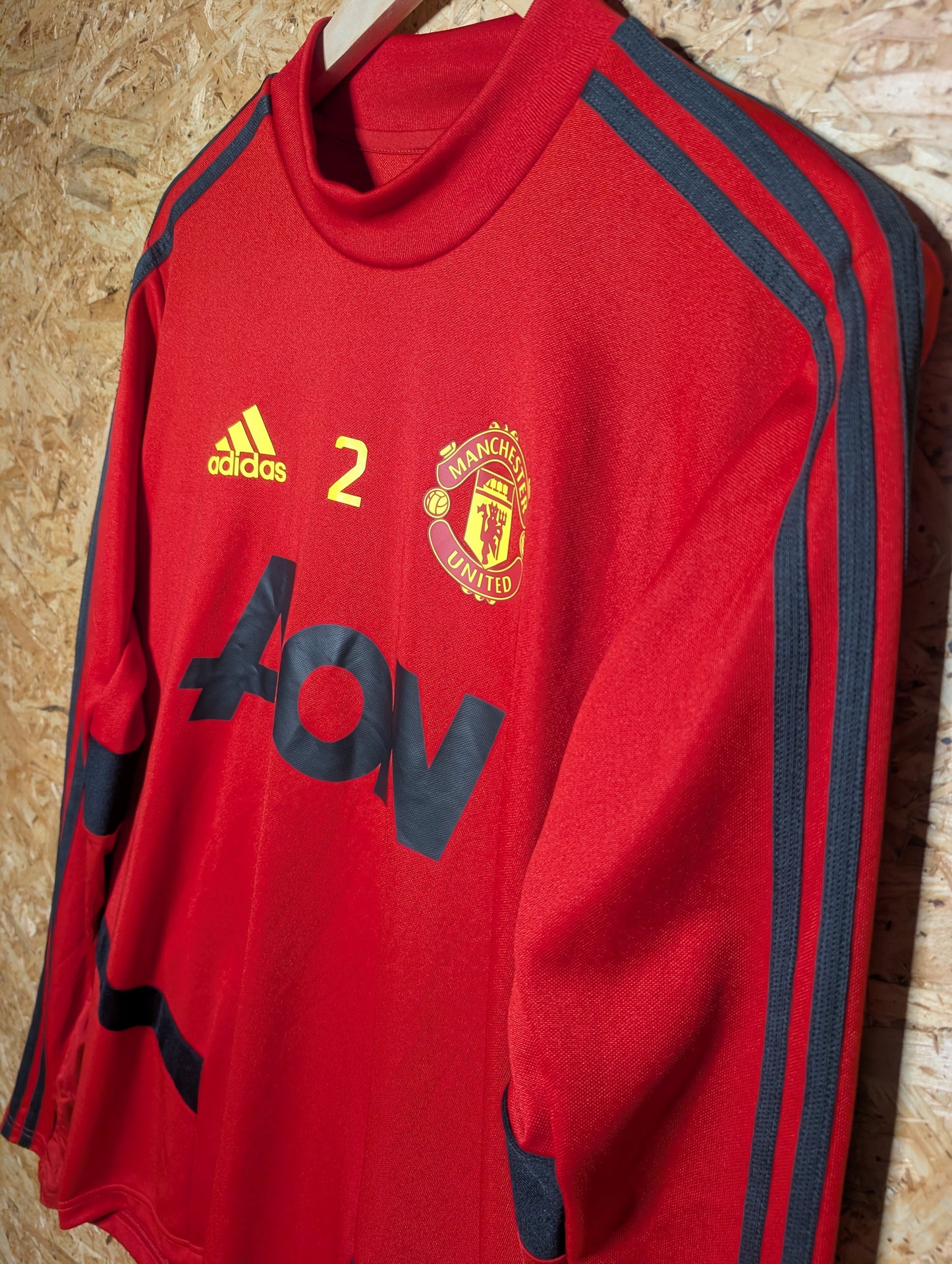 Manchester United 2019 Adidas Player Issued Training Top #2, Small (fits Medium)