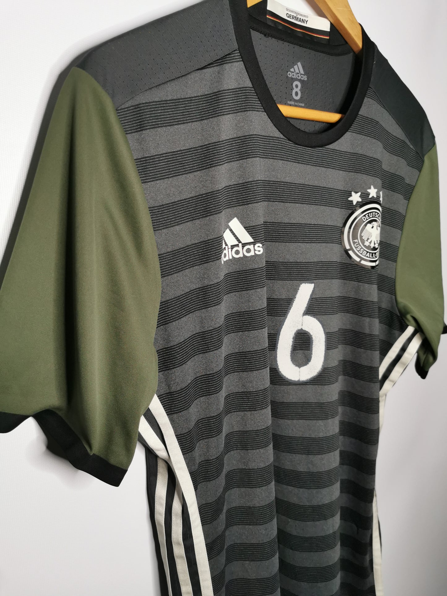 2016 Germany Away Kitroom Issue #6, Size 8 (Large)