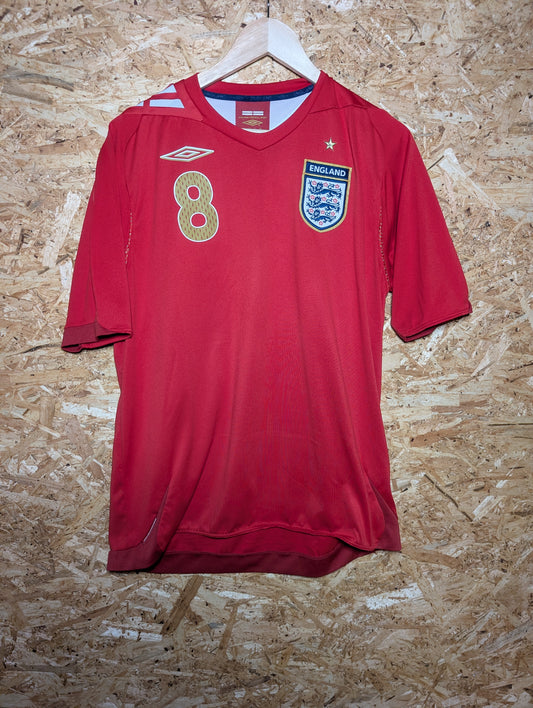 Authentic England 2006 Umbro Away 'Lampard 8' Authentic Football Shirt - Image 1