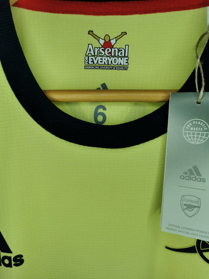 2021 Arsenal Away Bukayo Saka Premier League Kitroom Issued, Size 6 (Medium), BNWT