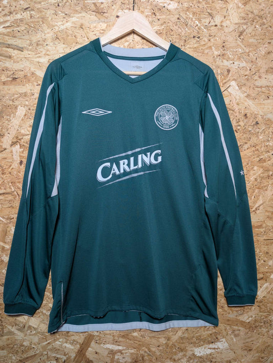 2004 Celtic Away Long Sleeve, Medium