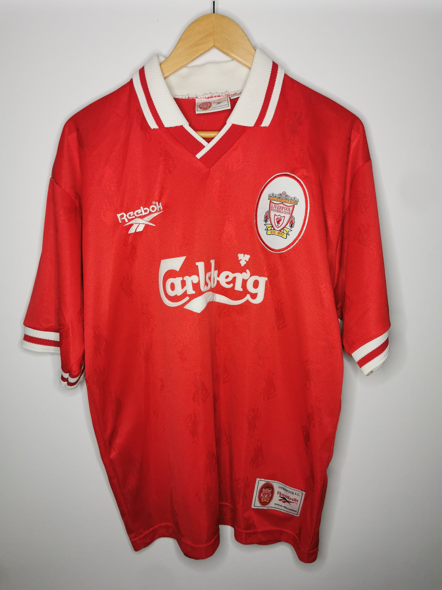 1996 Liverpool Home 'Owen 18', Medium