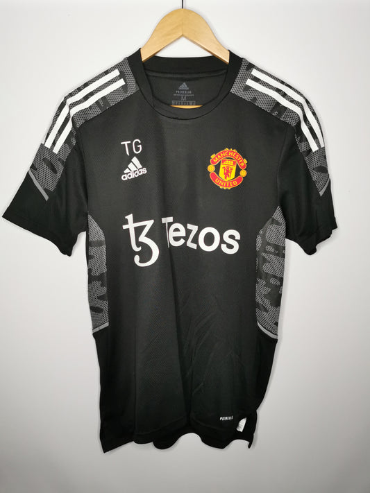 2021 Man United Staff Issued Training Tee, Medium