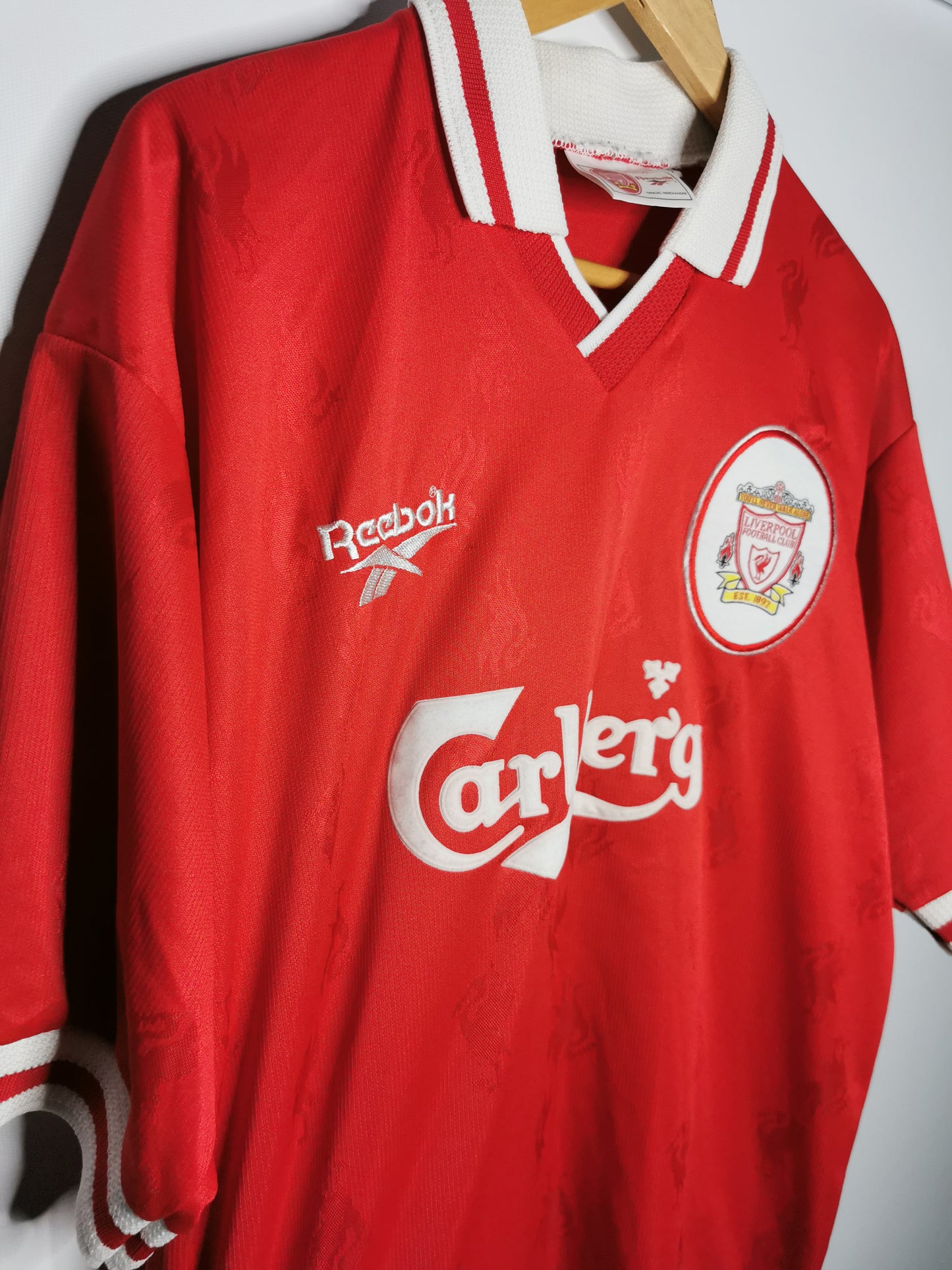 1996 Liverpool Home 'Owen 18', Medium