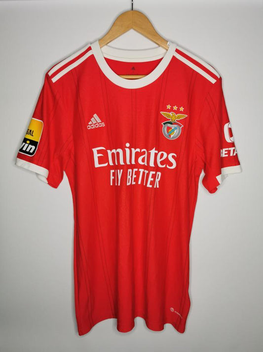 2022 Benfica Home matchworn 'Antonio Silva 66' from Momento