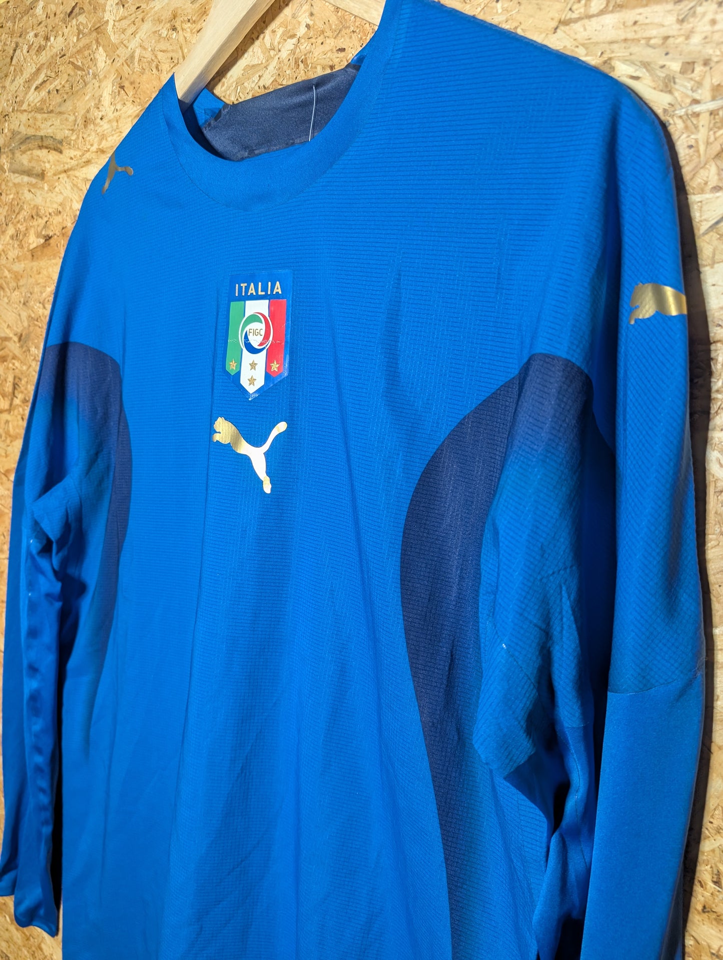 2006 Italy Home Long Sleeve Player Spec, Large (fits Medium)