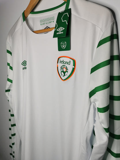 2016 Ireland Away Long Sleeve Player Issue, Large, BNWT