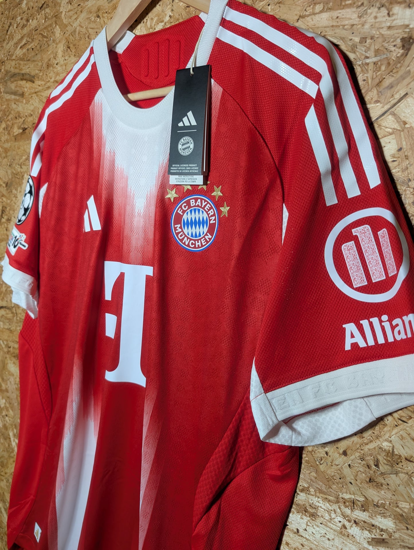 Bayern Munich 2025 Adidas Player Spec Home Football Shirt 'Kane 9' BNWT (Image 4)