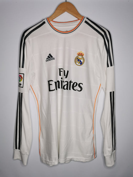 2013 Real Madrid Home Long Sleeve 'Bale 11', Medium