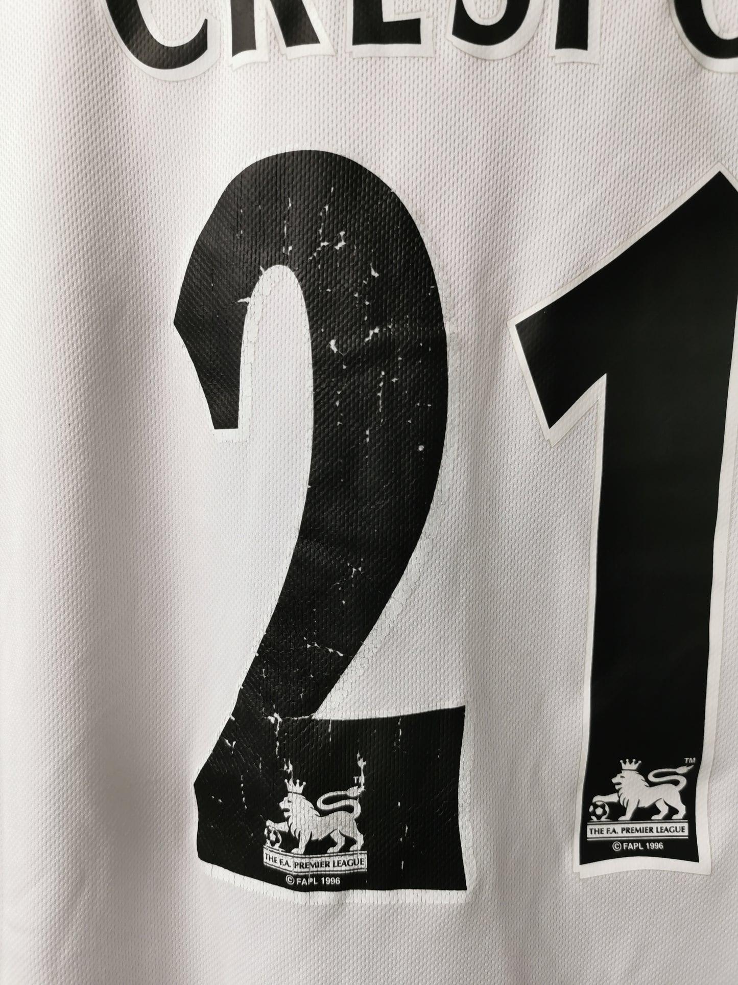 2003 Chelsea Away Long Sleeve 'Crespo 21', Medium