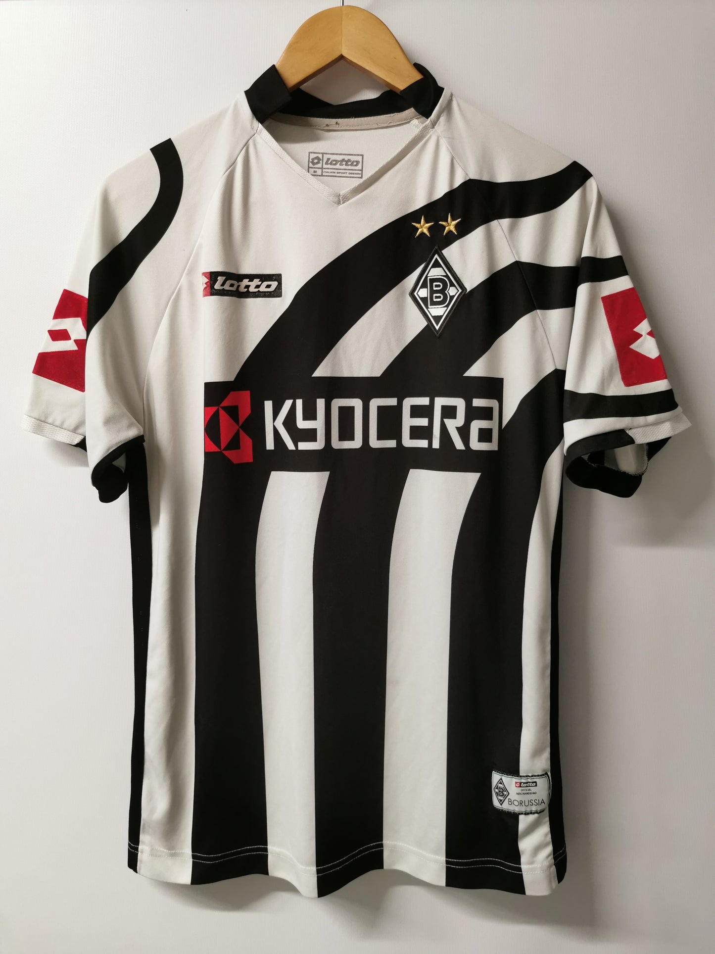 2006 Borussia Monchengladbach Home 'Insua 10' signed, Medium