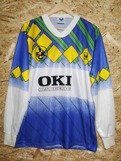 1991 Kaiserslautern Fourth Long Sleeve shirt & shorts, X Large (fits as Large)