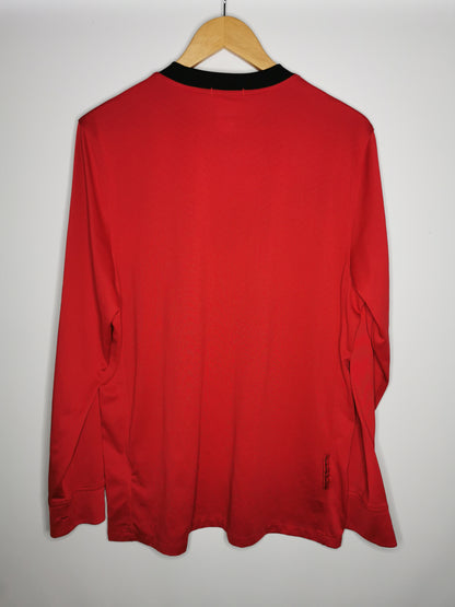 2009 Man United Home Long Sleeve, Medium