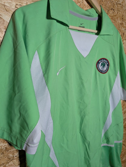 Authentic Nigeria 2002 Nike Home Authentic Football Shirt - Image 3