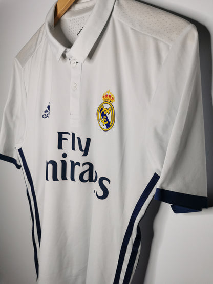 2016 Real Madrid Home Match Worn 'Vazquez 17' vs Villarreal