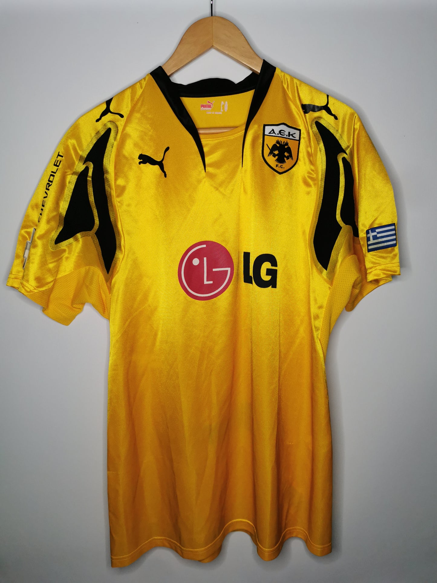 2007 AEK Athens Home, X Large (fits Large)