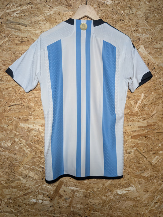 Authentic Argentina 2022 Adidas Home Player Spec Football Shirt - Image 2