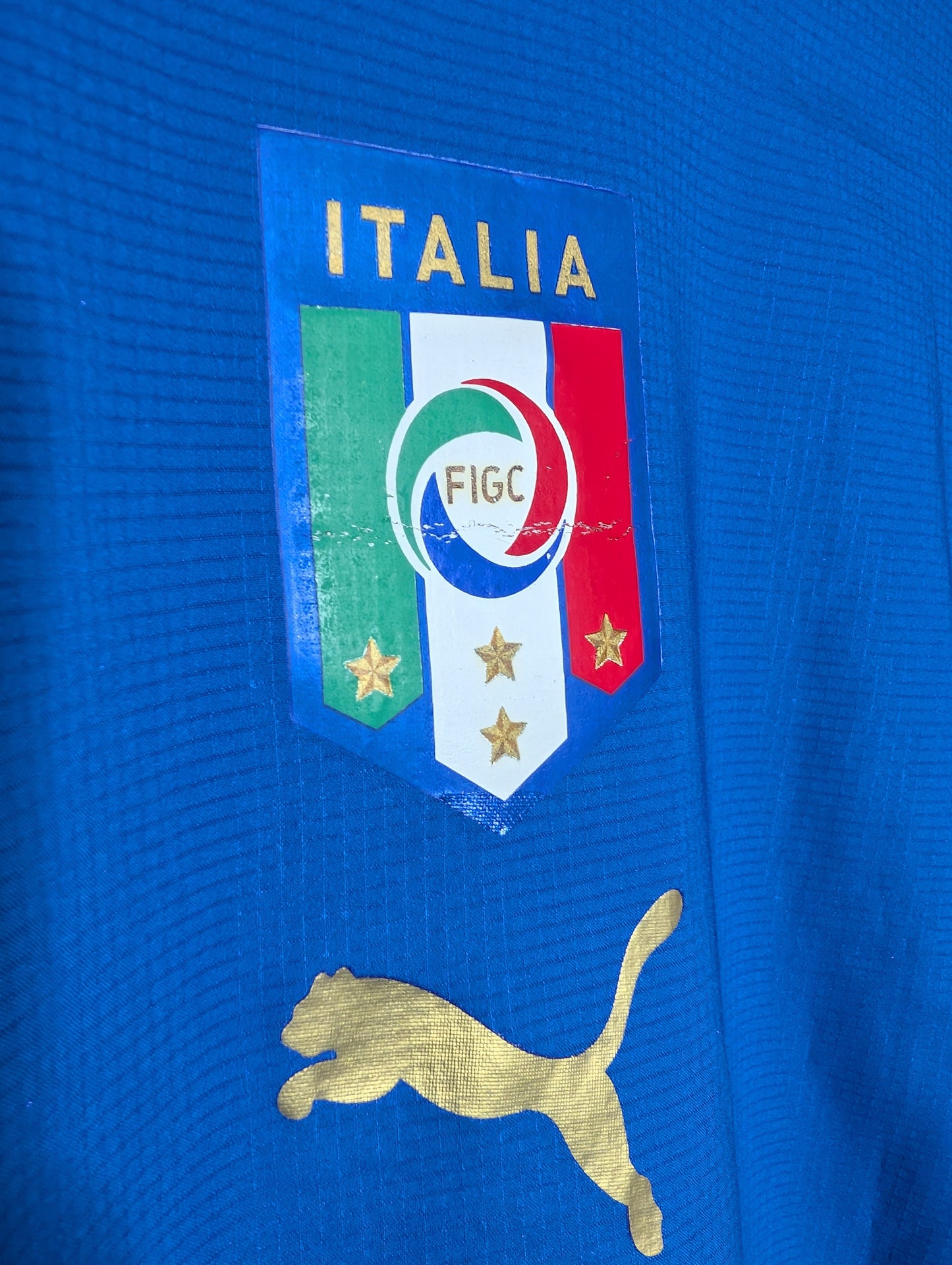 2006 Italy Home Long Sleeve Player Spec, Large (fits Medium)