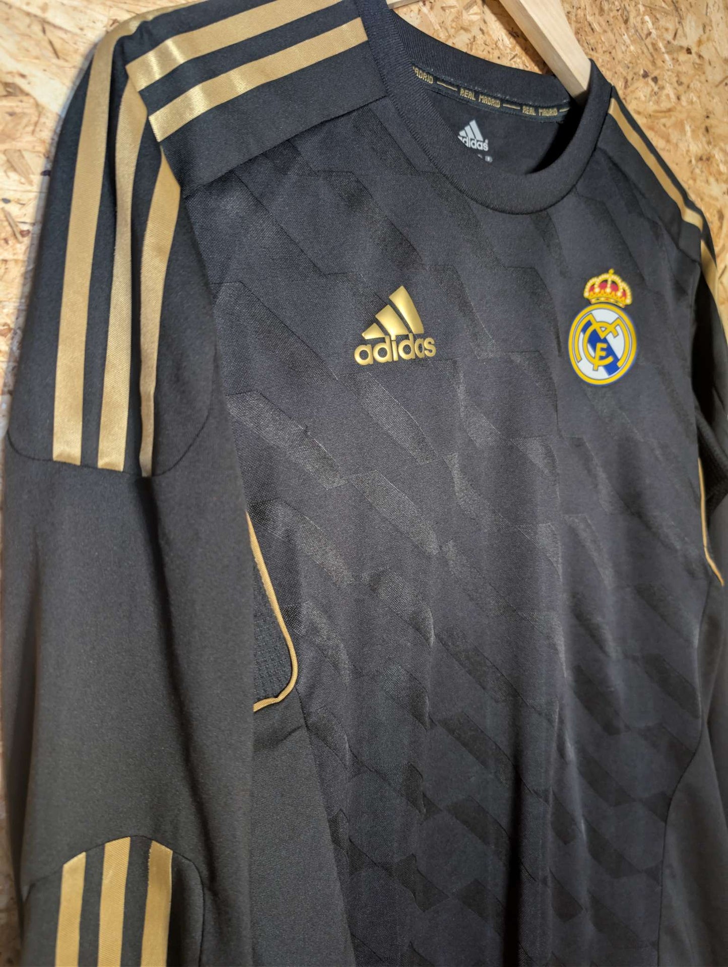 2011 Real Madrid Away Long Sleeve Kitroom Issue, Medium
