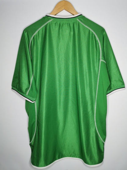 2002 Ireland Home Niall Quinn signed, X Large