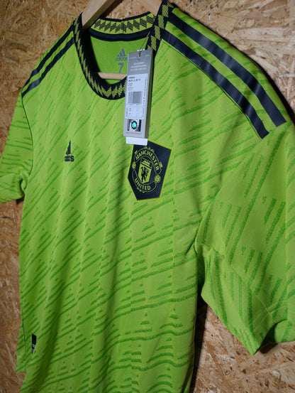 Manchester United Third 2022 Adidas Kitroom Issued Football Shirt, Size 7 (Medium-Large), BNWT