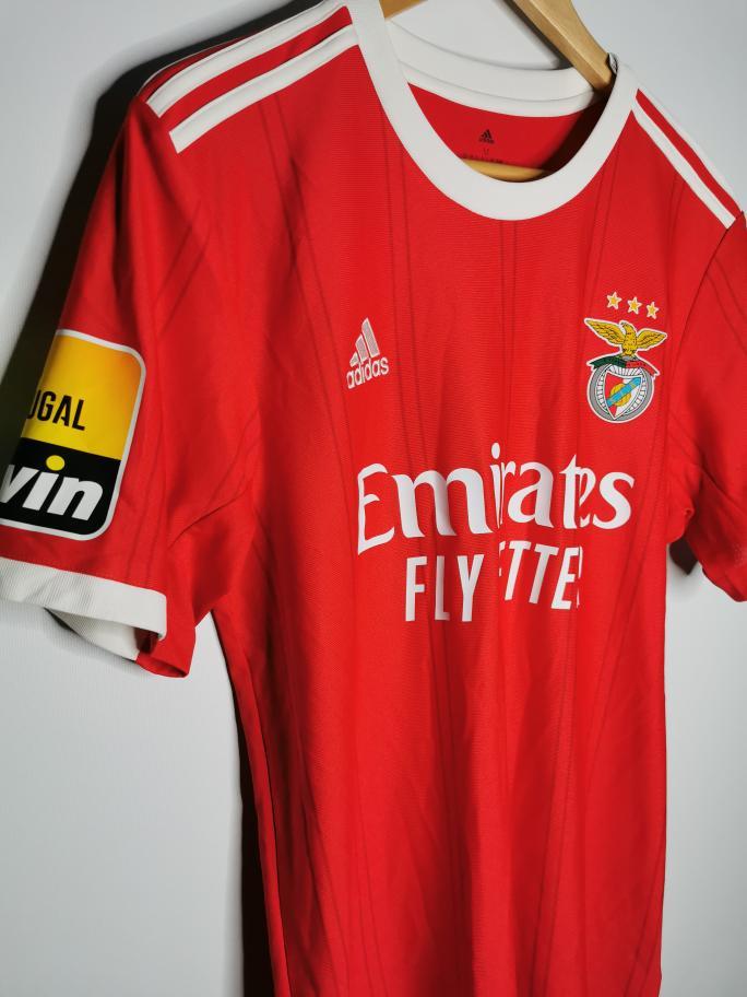 2022 Benfica Home matchworn 'Antonio Silva 66' from Momento
