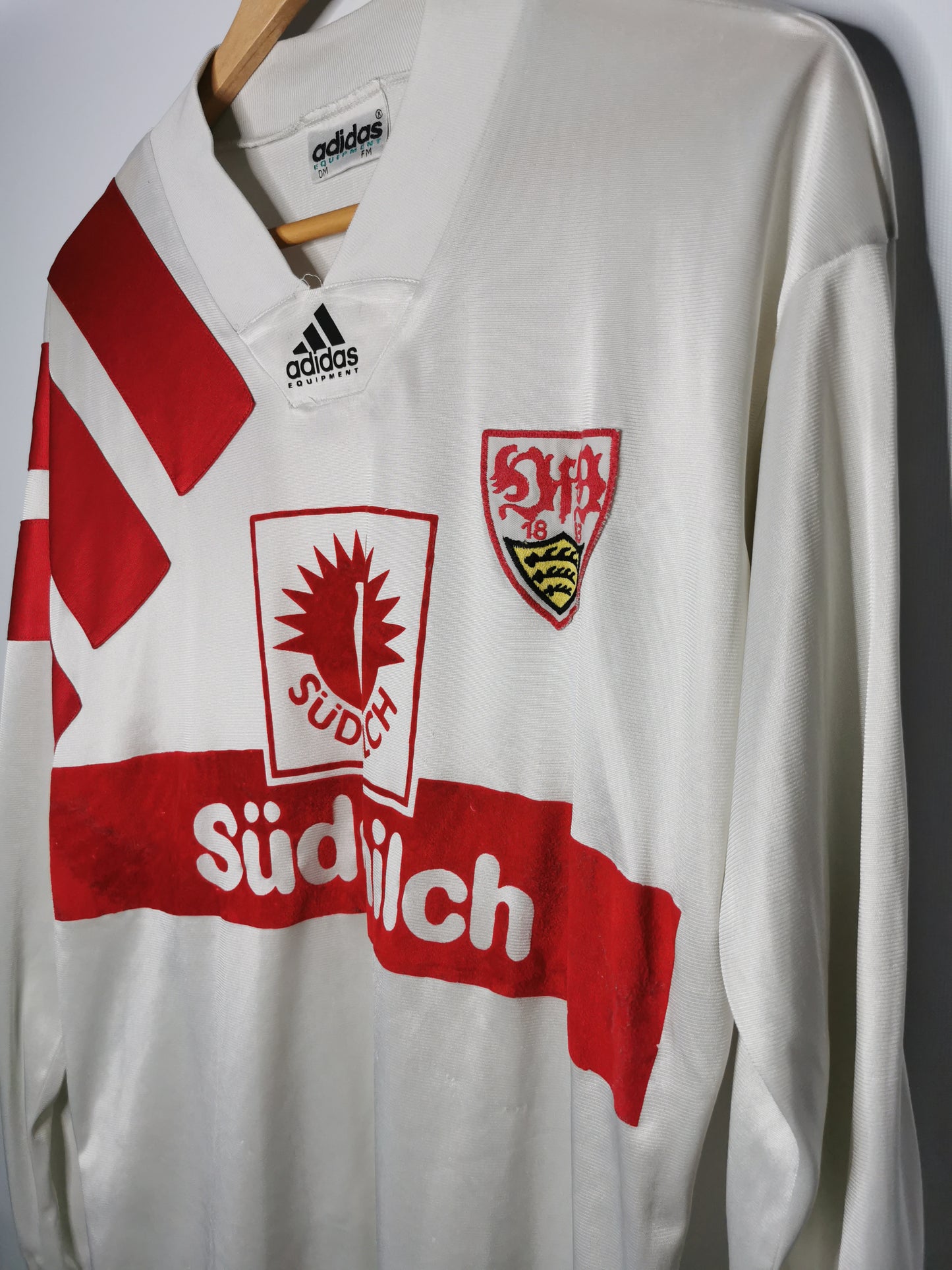 1992 Stuttgart Home Long Sleeve, Medium