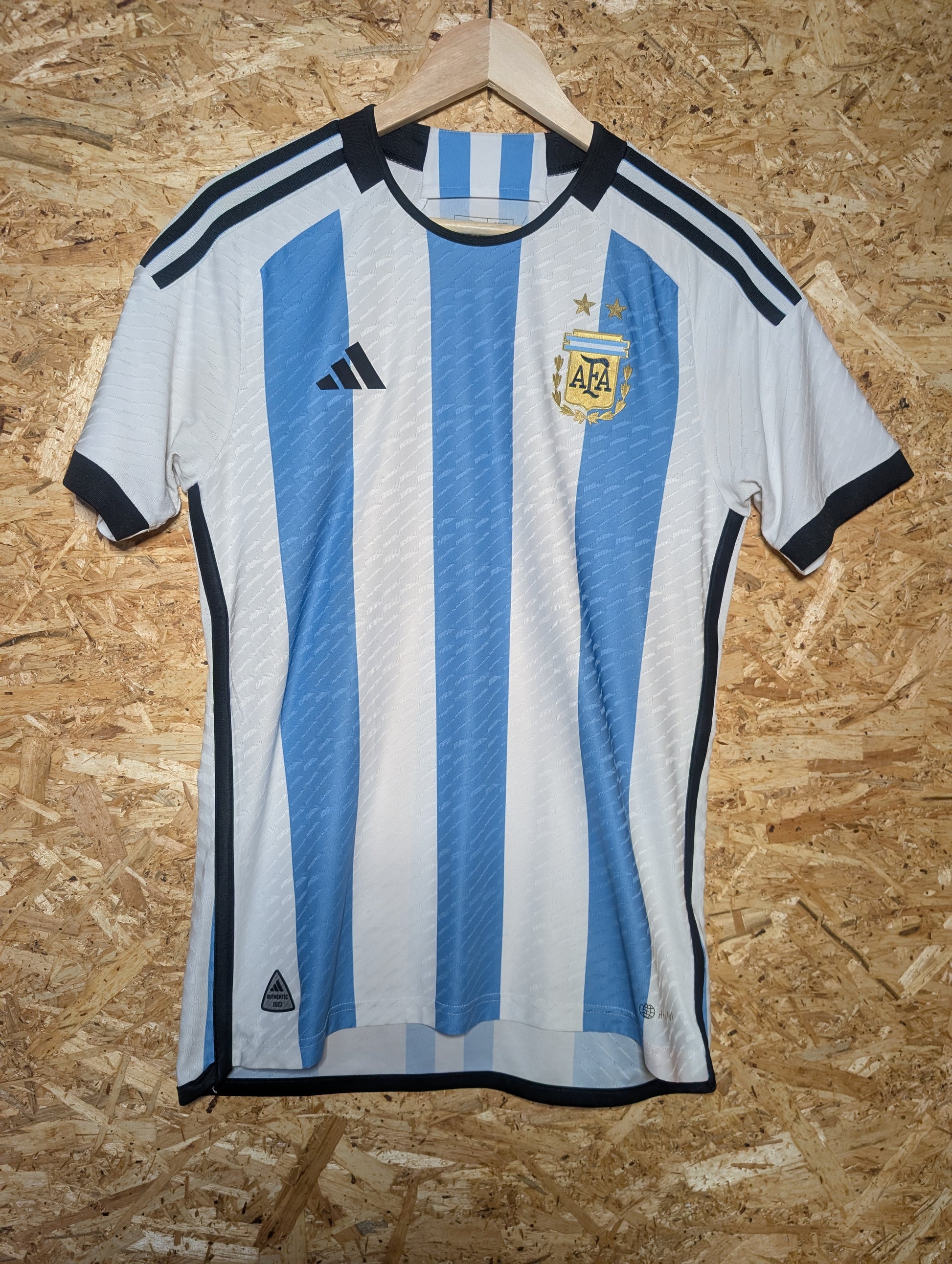 Authentic Argentina 2022 Adidas Home Player Spec Football Shirt - Image 1