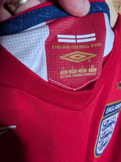 Authentic England 2006 Umbro Away 'Lampard 8' Authentic Football Shirt - Image 5