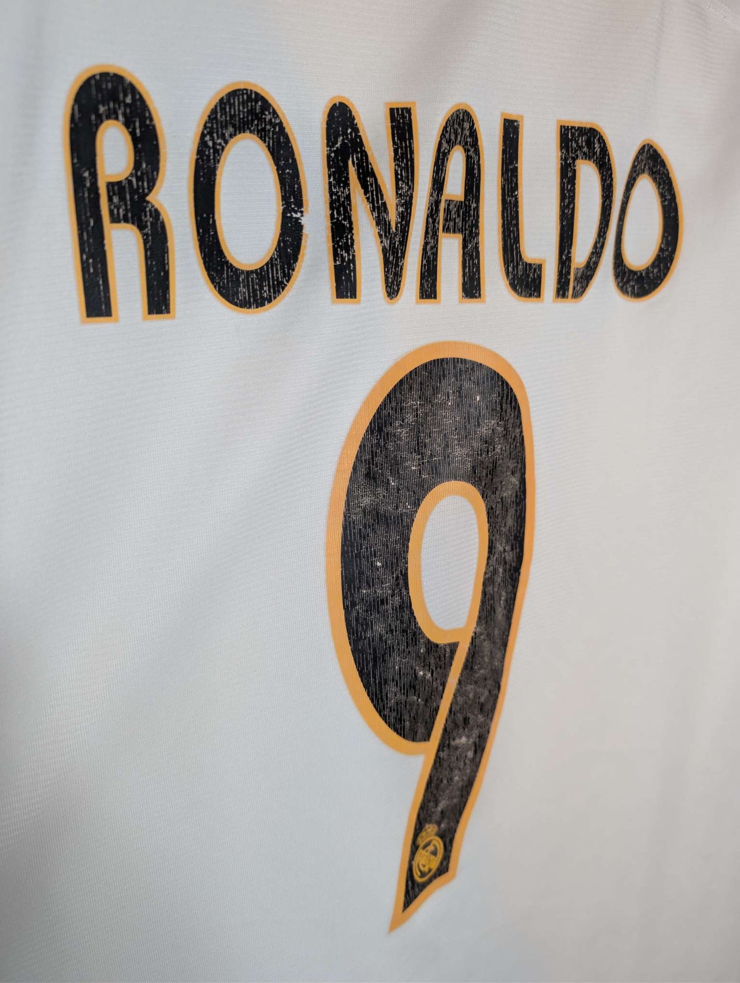 2003 Real Madrid Home Player Spec 'Ronaldo 9', Large