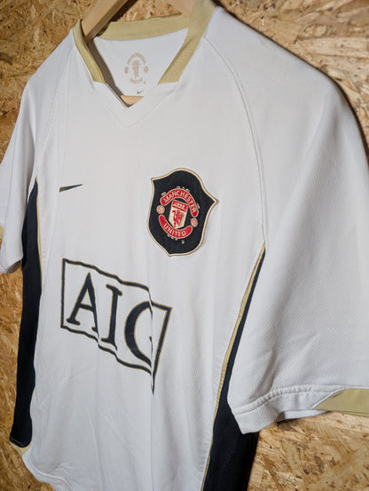 Manchester United Away 2006 Nike Authentic Football Shirt, Small