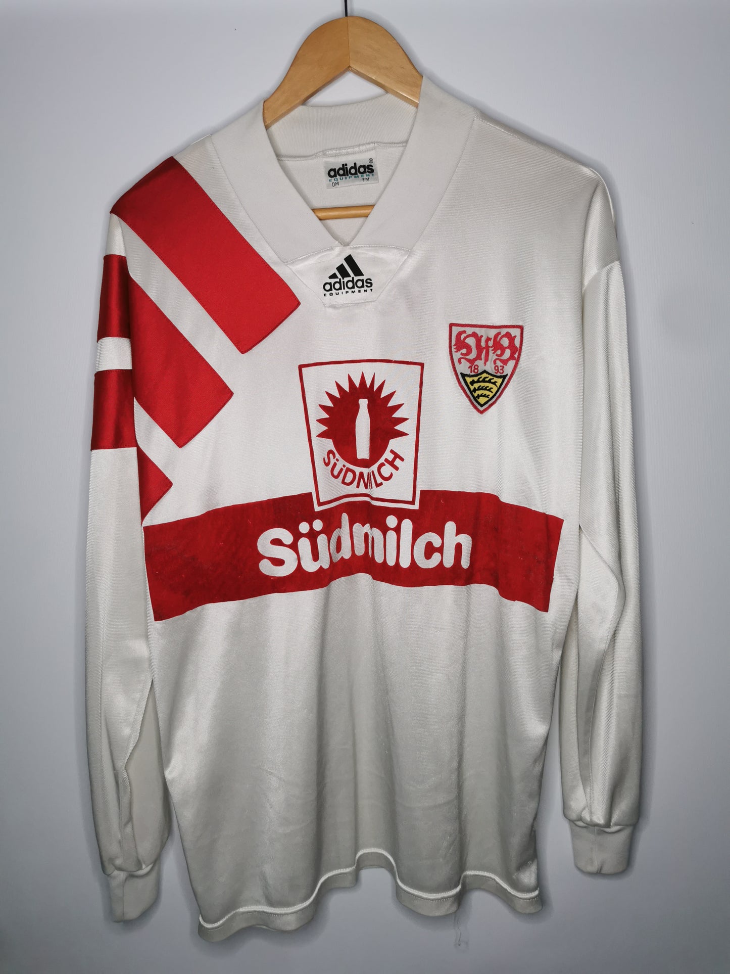1992 Stuttgart Home Long Sleeve, Medium