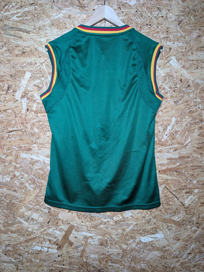 Authentic Cameroon 2002 Puma Sleeveless Home Football Shirt, Medium (Image 2)