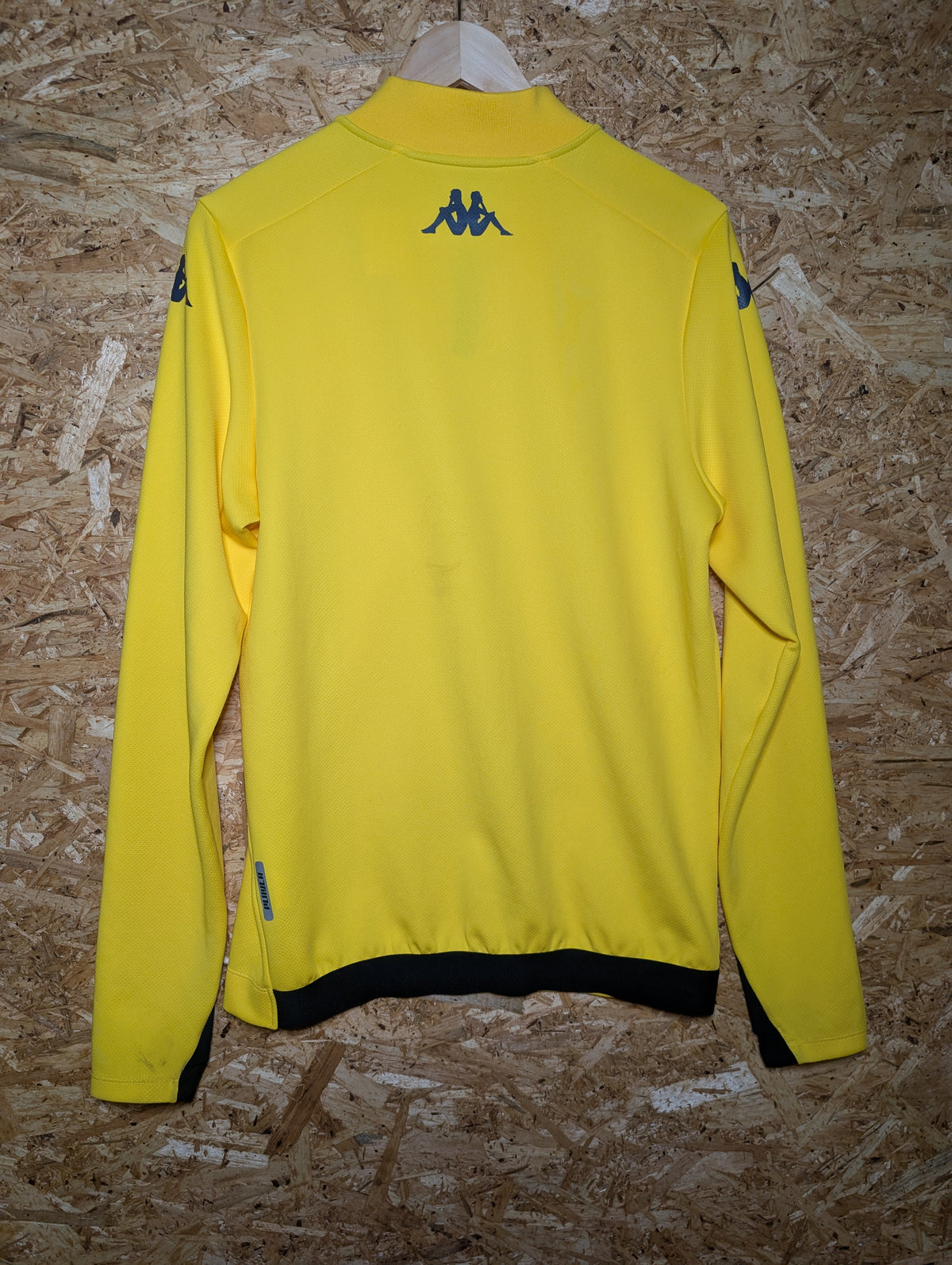 Authentic Monaco 2020 Kappa Player Issue Red Football Track Top, Medium (Image 2)