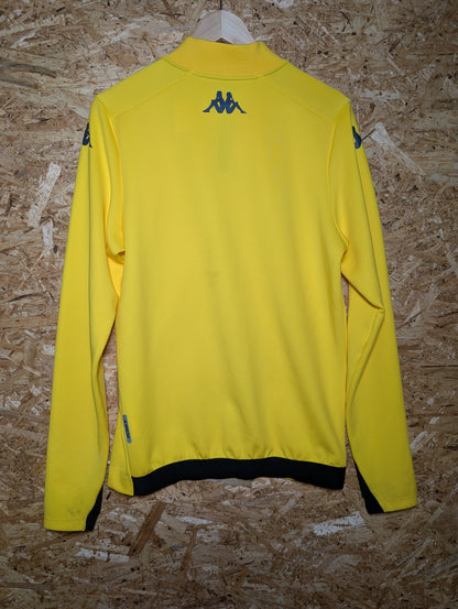 Authentic Monaco 2020 Kappa Player Issue Red Football Track Top, Medium (Image 2)
