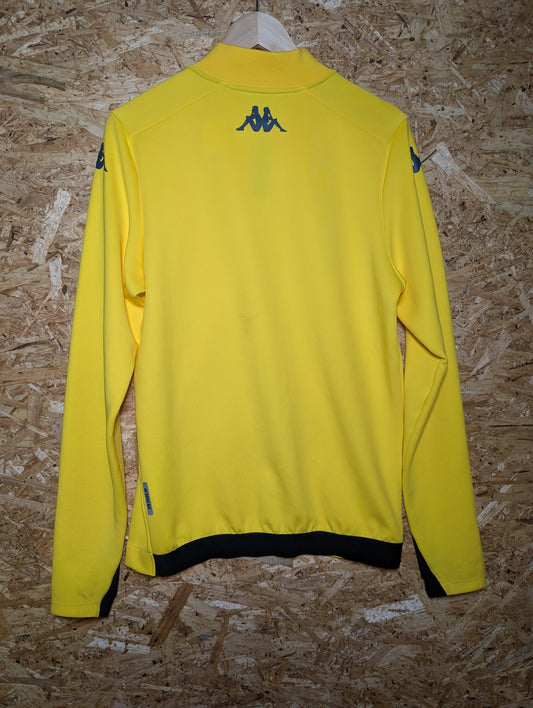 Authentic Monaco 2020 Kappa Player Issue Red Football Track Top, Medium (Image 2)