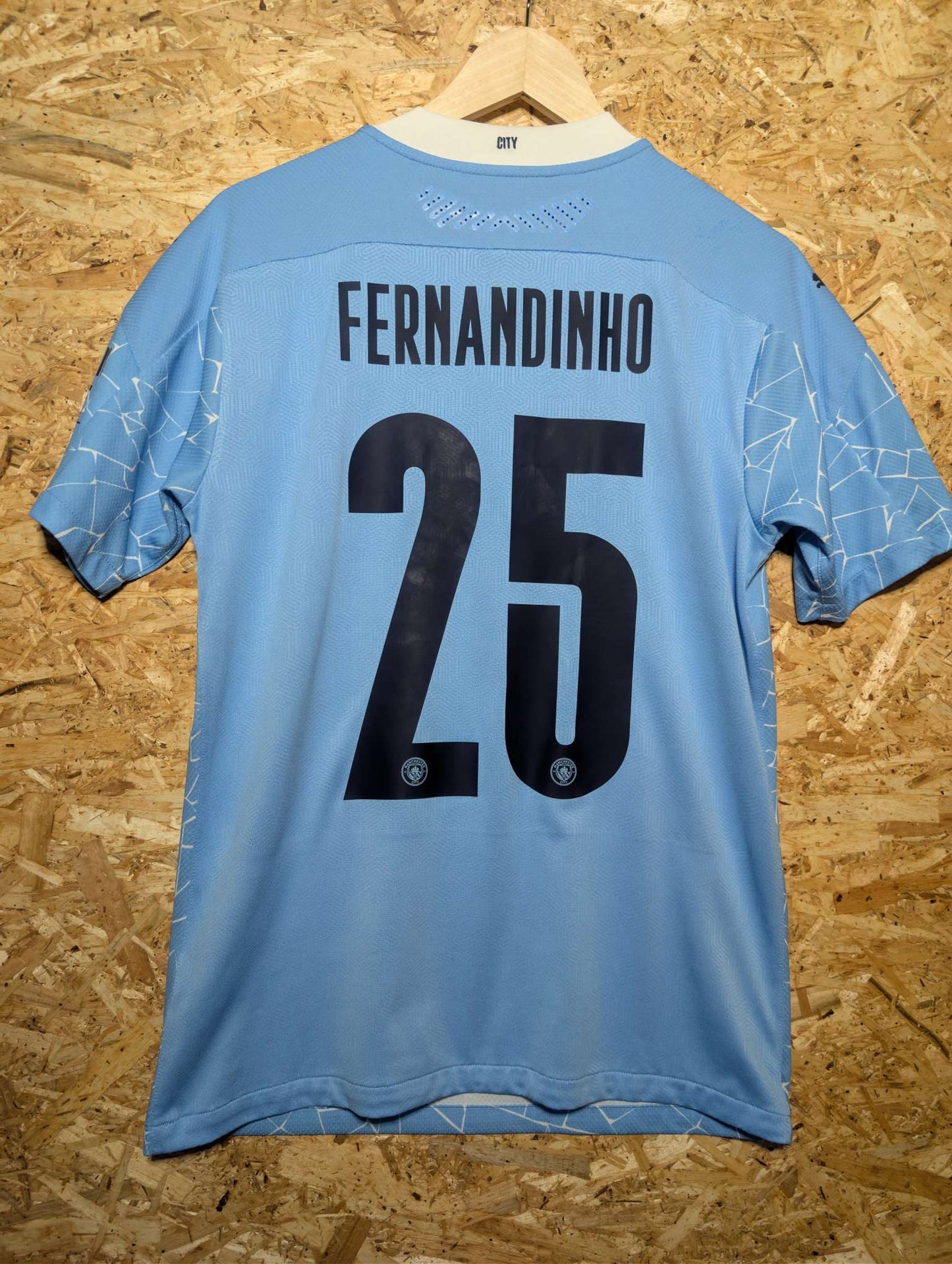 2020 Man City Home Player Spec 'Fernandinho 25', Medium