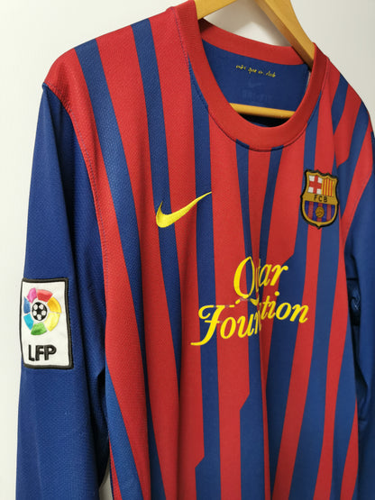 2011 Barcelona Home Long Sleeve, Medium