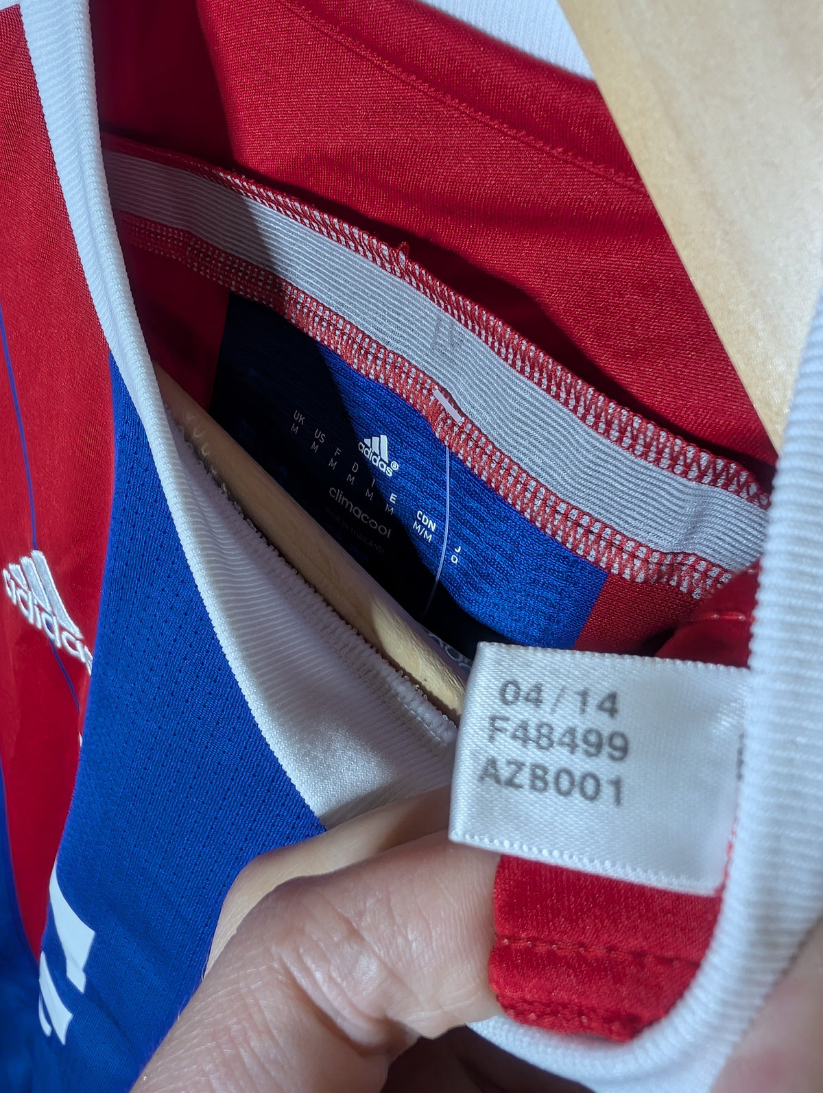 Authentic Bayern Munich 2014 Adidas Home Football Shirt 'Schweinsteiger 31' (Image 5)