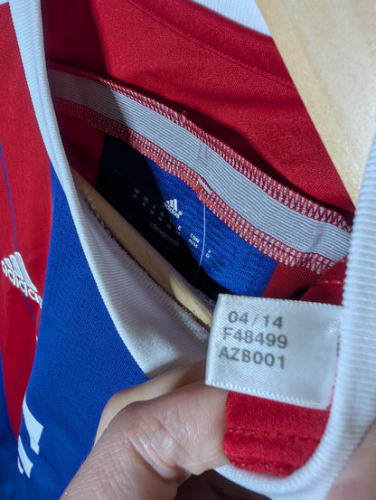 Authentic Bayern Munich 2014 Adidas Home Football Shirt 'Schweinsteiger 31' (Image 5)